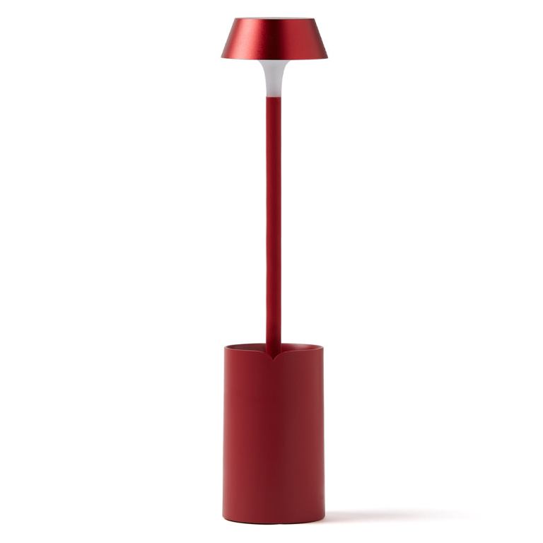 Lexon Mimi Flexible LED Lamp – Dark Red at Kouwi