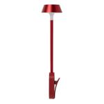 lexon mimi flexible led lamp dark red