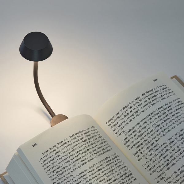 lexon mimi flexible led lamp gunmetal lexon mimi flexible led lamp gunmetal