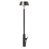 lexon mimi flexible led lamp gunmetal lexon mimi flexible led lamp gunmetal