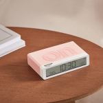 lexon flip classic reversible alarm clock pantone rose pink lexon flip classic reversible alarm clock pantone rose pink