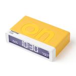 lexon flip classic reversible alarm clock pantone yellow lexon flip classic reversible alarm clock pantone yellow