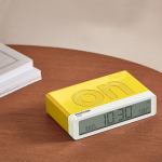lexon flip classic reversible alarm clock pantone yellow lexon flip classic reversible alarm clock pantone yellow