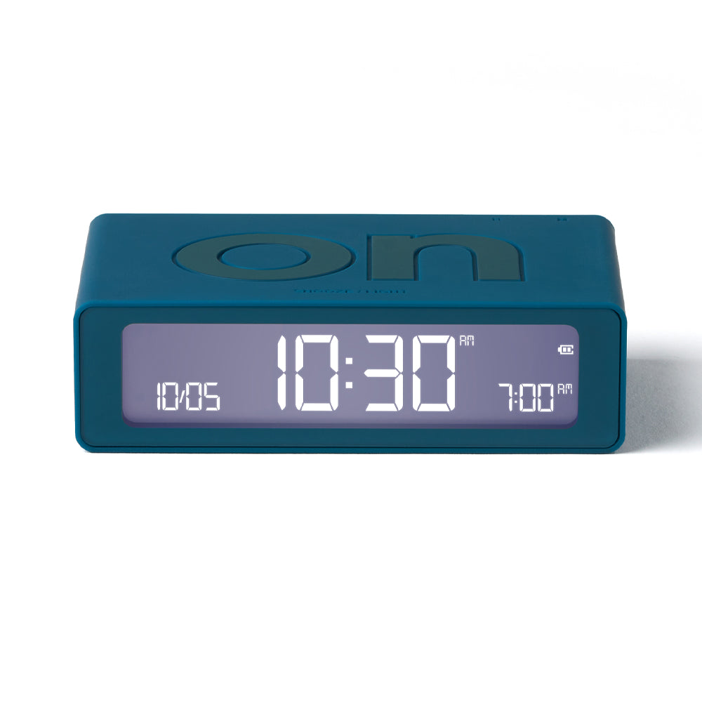 Lexon Flip Mini Reversible Alarm Clock – Blue at Kouwi