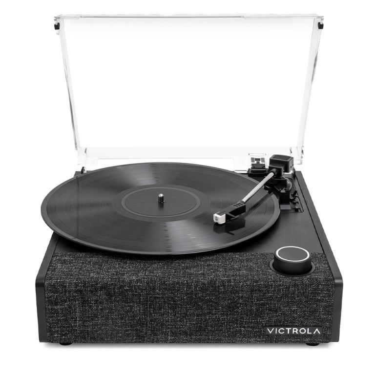 victrola eastwood ii turntable black + bundled crosley record storage display stand victrola eastwood ii turntable black + bundled crosley record storage display stand
