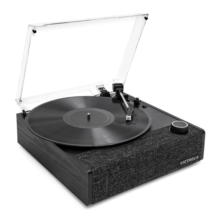 victrola eastwood ii turntable black + bundled crosley record storage display stand victrola eastwood ii turntable black + bundled crosley record storage display stand