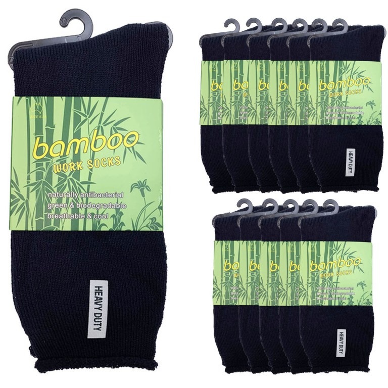 12 pairs premium bamboo socks mens heavy duty thick work socks cushion bulk navy blue 6 11 12 pairs premium bamboo socks mens heavy duty thick work socks cushion bulk navy blue 6 11