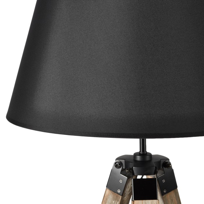 large tripod floor lamp linen shade modern light retro vintage wooden large tripod floor lamp linen shade modern light retro vintage wooden