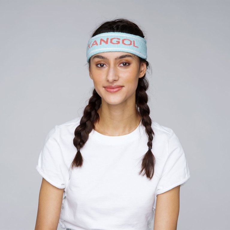 kangol bermuda stripe headband blue tint one size kangol bermuda stripe headband blue tint one size