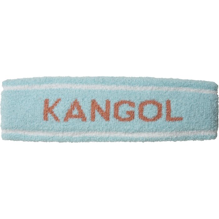 kangol bermuda stripe headband blue tint one size