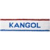 kangol bermuda stripe headband stretch sweatband white/ciano one size kangol bermuda stripe headband stretch sweatband white/ciano one size