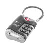 lewis n. clark tsa approved easy set combination luggage lock w steel cable lewis n. clark tsa approved easy set combination luggage lock w steel cable
