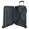 pierre cardin 76cm large hard shell suitcase travel luggage bag white pierre cardin 76cm large hard shell suitcase travel luggage bag white
