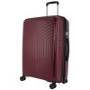 pierre cardin 65cm medium hard shell suitcase travel luggage bag burgundy pierre cardin 65cm medium hard shell suitcase travel luggage bag burgundy