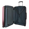 pierre cardin 65cm medium hard shell suitcase travel luggage bag burgundy pierre cardin 65cm medium hard shell suitcase travel luggage bag burgundy