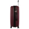 pierre cardin 65cm medium hard shell suitcase travel luggage bag burgundy pierre cardin 65cm medium hard shell suitcase travel luggage bag burgundy