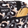 packit freezable ice lunch bag tote food storage camping travel tiger wild leopard