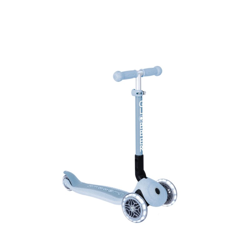 Globber ECOLOGIC JUNIOR Foldable Scooter Lights - Blueberry Globber ECOLOGIC JUNIOR Foldable Scooter Lights - Blueberry