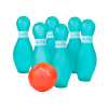 7 pcs lazy dayz pool beach inflatable bowling set toy 7 pcs lazy dayz pool beach inflatable bowling set toy
