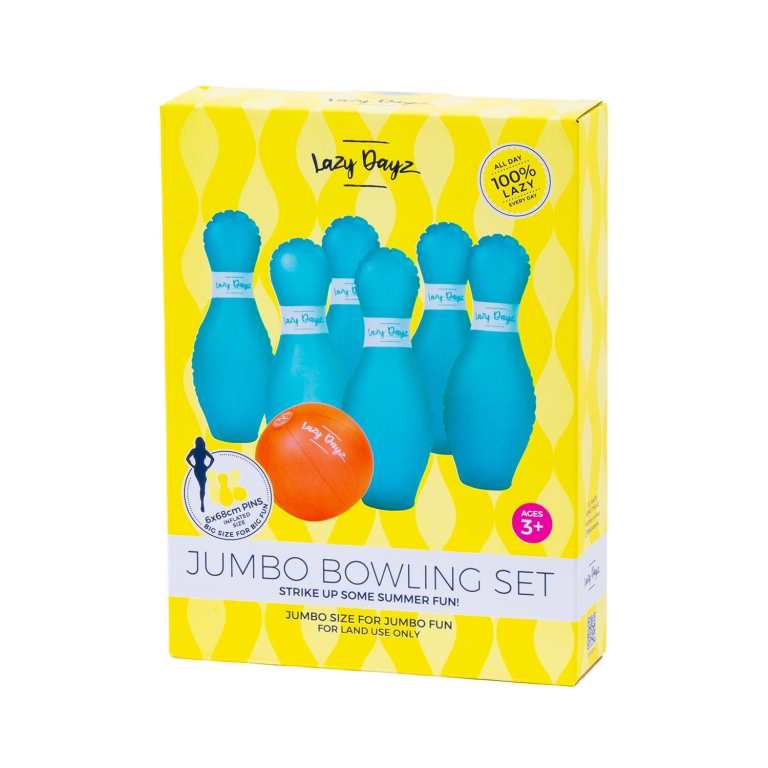 7 pcs lazy dayz pool beach inflatable bowling set toy 7 pcs lazy dayz pool beach inflatable bowling set toy