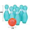 7 pcs lazy dayz pool beach inflatable bowling set toy 7 pcs lazy dayz pool beach inflatable bowling set toy