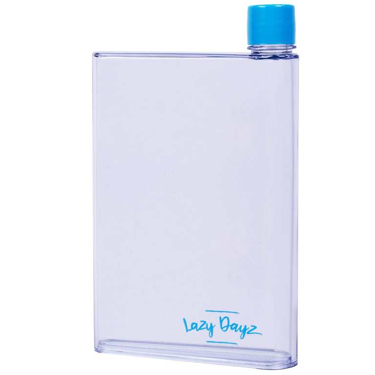 lazy dayz flat bottle 380ml blue