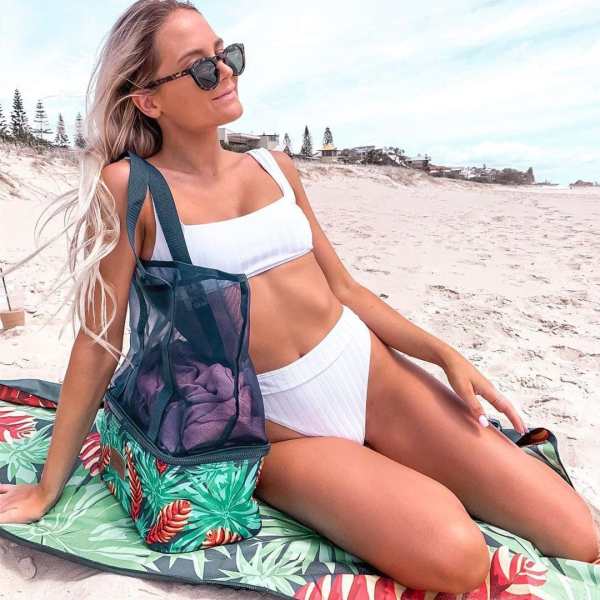 lazy dayz insulated cooler tote makena