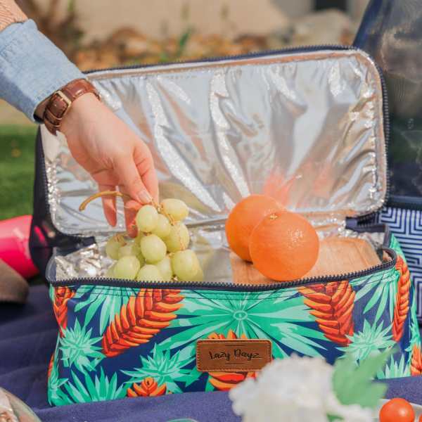 lazy dayz insulated cooler tote mossman