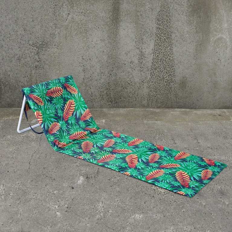 lazy dayz fold up beach lounger mossman