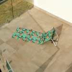 lazy dayz fold up beach lounger mossman