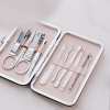 remology stainless steel 10pc manicure set silver