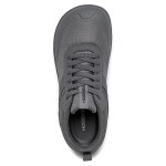 HOBIBEAR Wide Toe Shoes Mens Womens Minimalist Mesh Artificial Leather Sneakers Lace Up Lightweight Breathable Walking Shoes 5