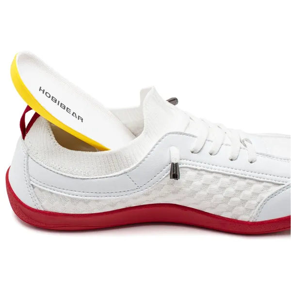 HOBIBEAR Men Barefoot Shoes Women Slip On Wide Toe Walking Sneaker | Zero Drop Sole | Lightweight Breathable Minimalist Shoes 5