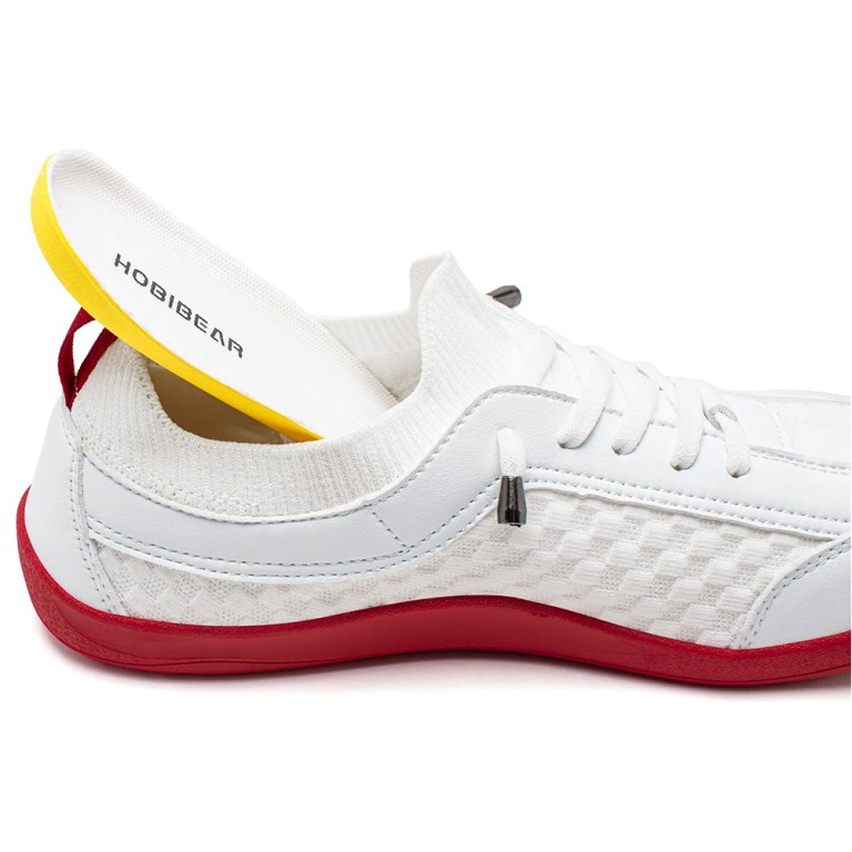 HOBIBEAR Men Barefoot Shoes Women Slip On Wide Toe Walking Sneaker | Zero Drop Sole | Lightweight Breathable Minimalist Shoes 5