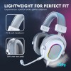 FIFINE RGB Gaming Headset with 7.1 Surround Sound/3-EQ/MIC,Over-ear Headphone with In-line Control for PC PS4 PS5 Ampligame-H6W 3