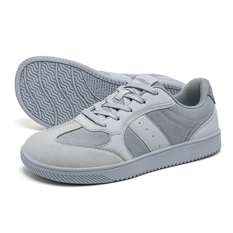 HOBIBEAR Minimalist Wide Toe Shoes Mens Womens Lace Up Mesh Barefoot Sneaker Zero Drop Non Slip Shoes 1