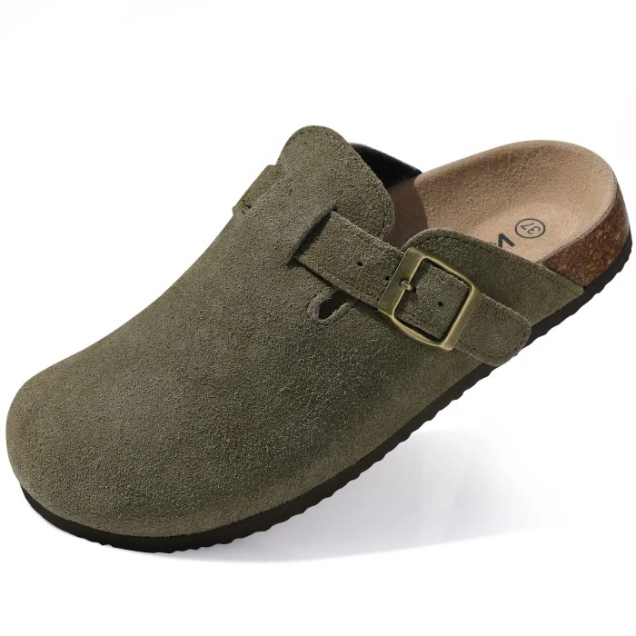 kidmi men's suede clogs cork footbed clogs for women soft leather adjustable buckle slip on potato shoes sandals beach slippers jQuery(document).ready(function($) { // Target the Products page if($('body').hasClass('edit-php') && $('body').hasClass('post-type-product')) { $("th.column-admin_commission").css( 'width','10%' ); } });