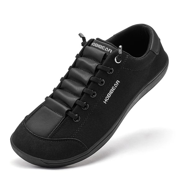 HOBIBEAR Womens Mens Barefoot Shoes | Zero Drop | Wide Toe Casual Canvas Sneakers Minimalist Walking Shoes