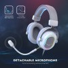 FIFINE RGB Gaming Headset with 7.1 Surround Sound/3-EQ/MIC,Over-ear Headphone with In-line Control for PC PS4 PS5 Ampligame-H6W 4