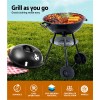 grillz bbq grill charcoal smoker Grillz Portable BBQ Smoker with Heat Retention