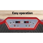 Vibration machine control panel with easy operation.