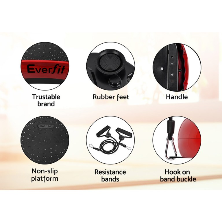 Everfit balance board features and components