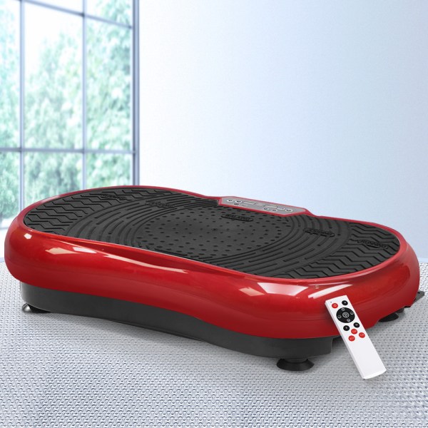 fit h vp round rddp 6124 07.jpg Red vibration plate with remote control.