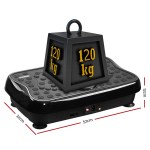Everfit Vibration Machine Platform with Resistance Bands