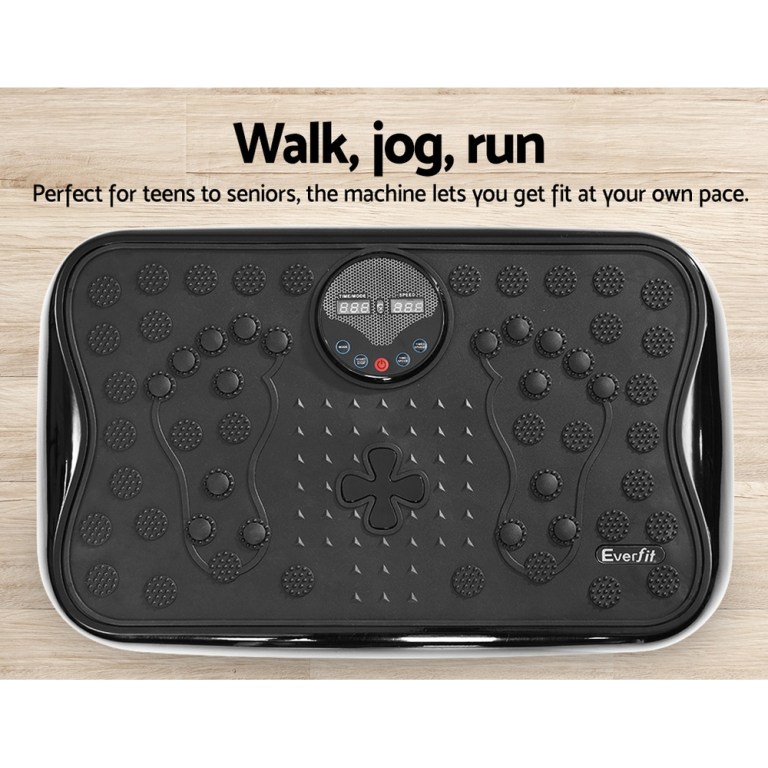Vibration machine for fitness at any age.