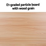 E1-grade particle board with natural wood grain finish.