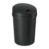 devanti sensor bin motion rubbish bins kitchen automatic trash can black 9l Black rubbish bin with lid and sensor
