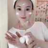 cleansing mousse | makeup removal | deep cleansing | nourishing Woman applying facial foam skincare product