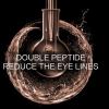 Double peptide serum for reducing eye lines.