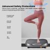 Vibration plate with advanced safety features and benefits.
